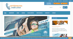 Desktop Screenshot of carrickmacrosscu.ie